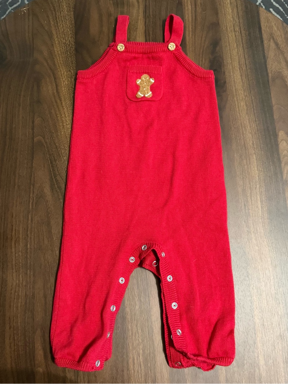 Baby Christmas overalls